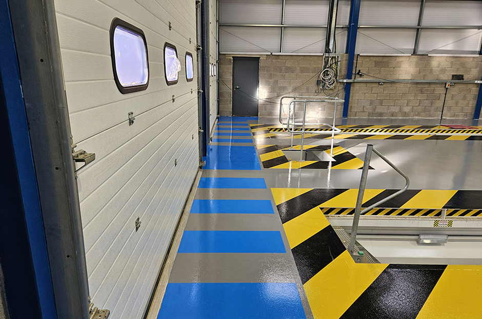 Coach Workshop Flooring Second