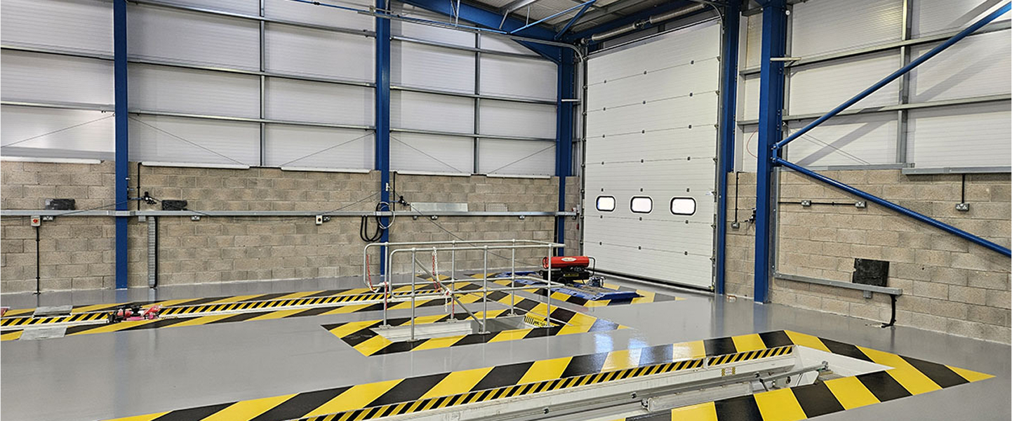 Coach Workshop Flooring _ Wales