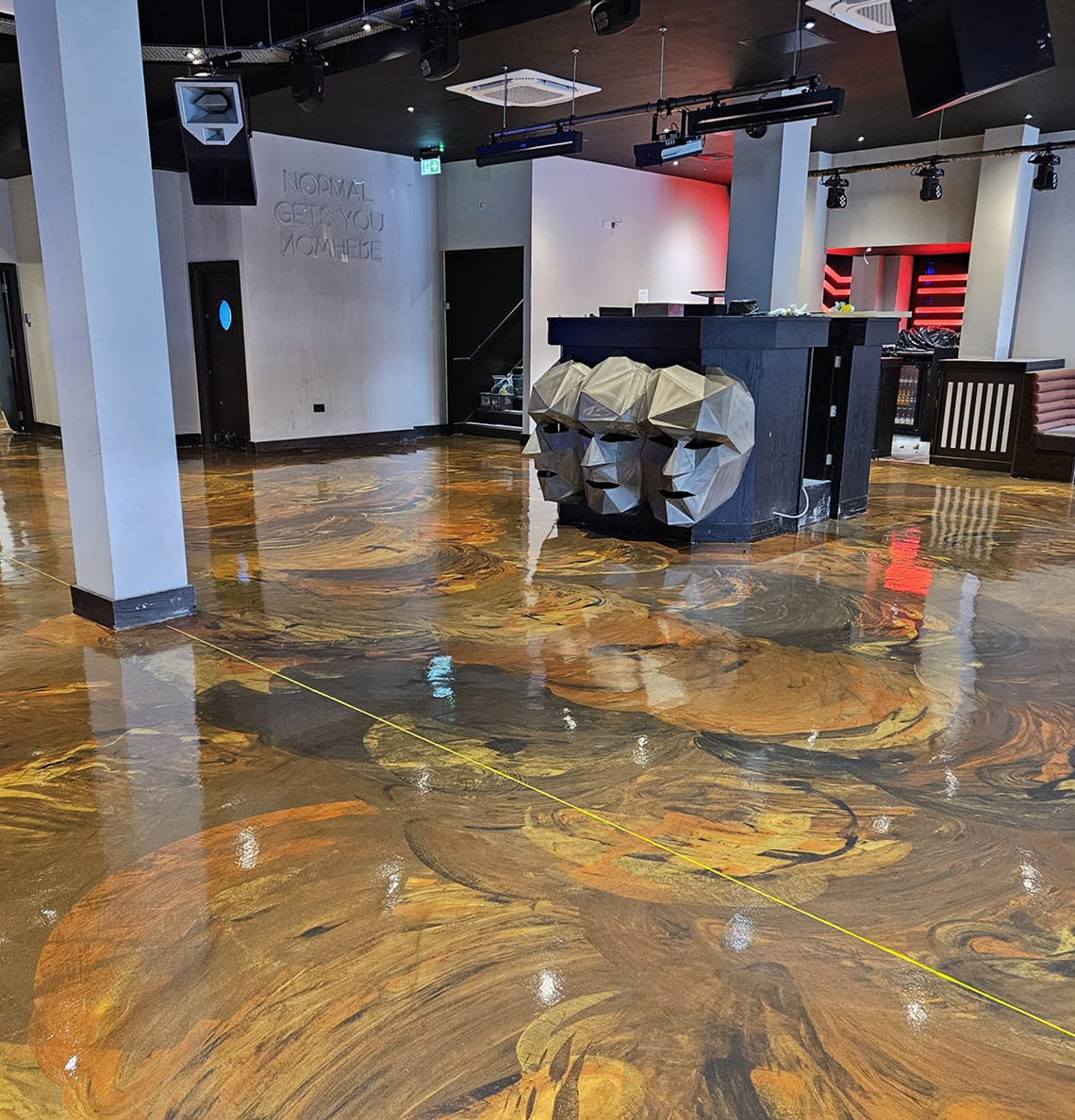 High-Quality Snobs resin Flooring