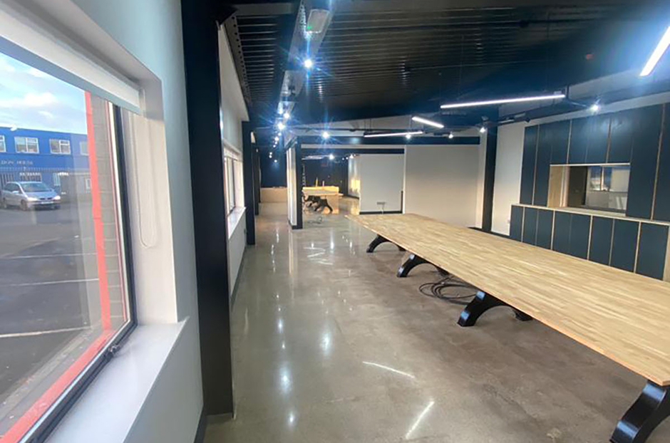 New Office Flooring Second